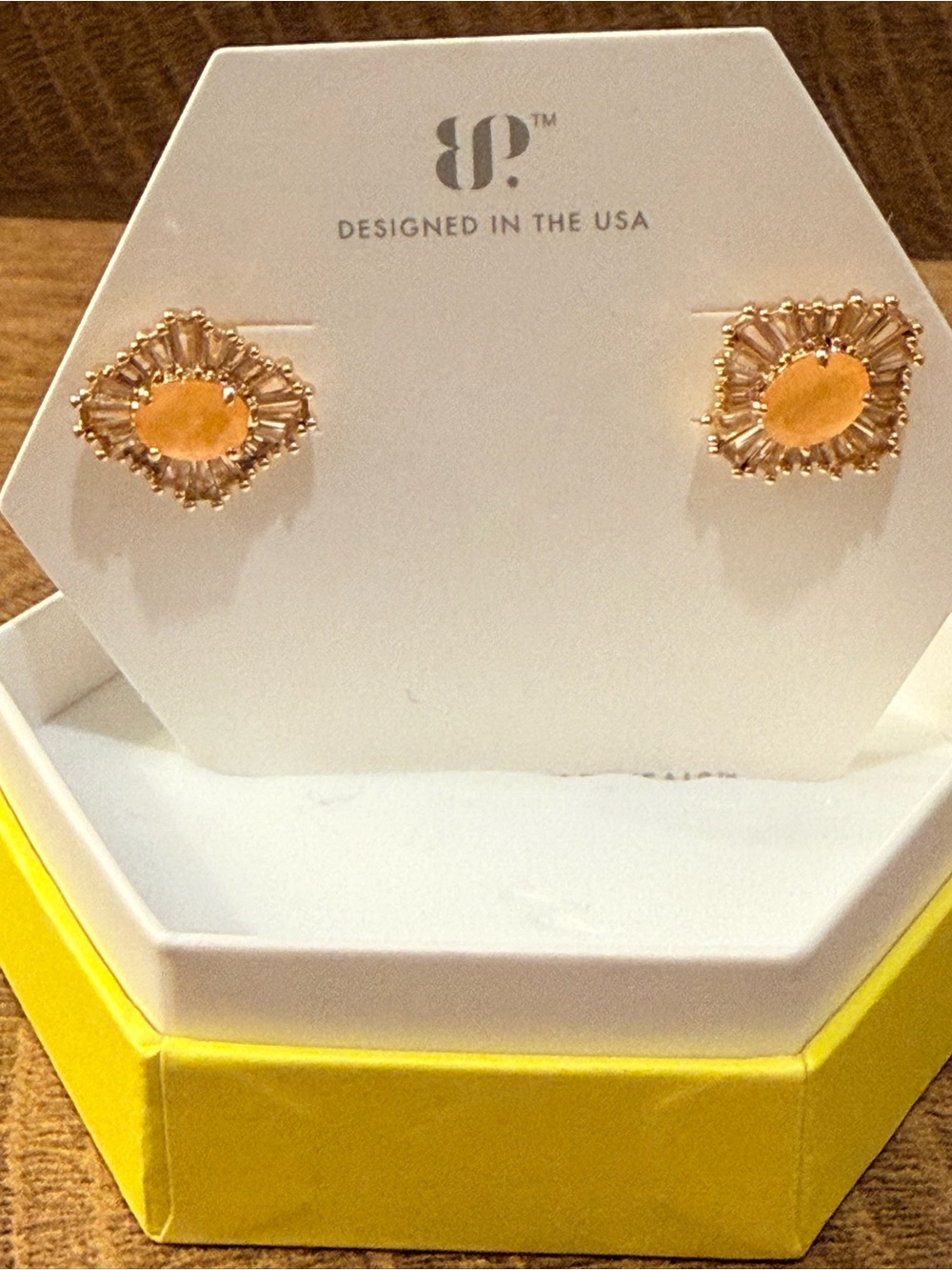 Bomb Party OG earrings “sunburst studs”